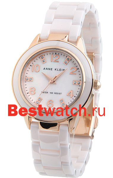 Часы Anne Klein Ceramics 9344RGLP